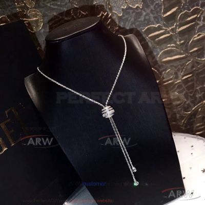 Perfect Fake 925 Silver Piaget Possession Diamond Pendant